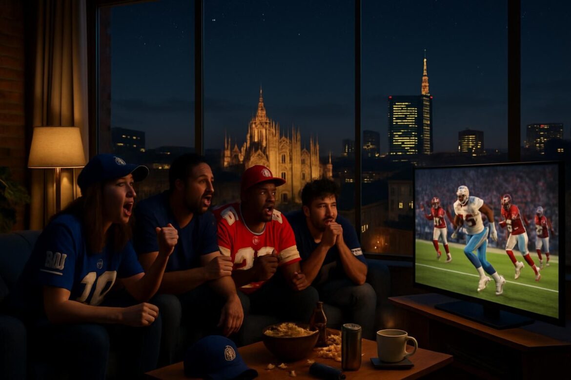 A Sleepless Night for NFL Enthusiasts in Milan