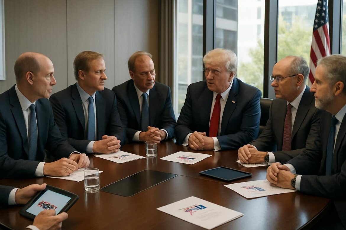 Commissioners of NFL, NBA, NHL, MLB, and MLS Convene with Trump to Discuss America 250 Initiatives – The Athletic